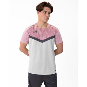 JAKO T-Shirt Iconic soft grey/dusky pink/anthra light 6124U-851