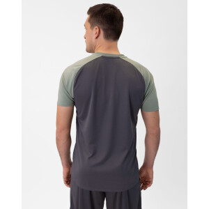 JAKO T-Shirt Iconic anthra light/mintgrün/soft grey 6124U-852