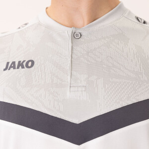 JAKO Polo Iconic weiß/soft grey/anthra light 6324U-016
