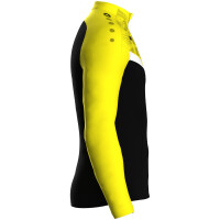 JAKO Kinder Ziptop Iconic schwarz/soft yellow 8624K-808