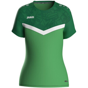 JAKO Damen T-Shirt Iconic soft green/sportgr&uuml;n...