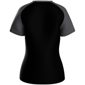 JAKO Damen T-Shirt Iconic schwarz/anthrazit 6124D-801
