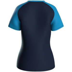 JAKO Damen T-Shirt Iconic marine/JAKO blau/neongelb...