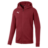 PUMA CUP Casuals Hooded Jacket Pomegranate-whisper white 656029-01