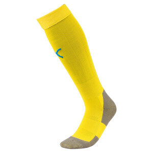 PUMA Team LIGA Socks CORE Cyber Yellow-Electric Blue Lemonade 703441-17