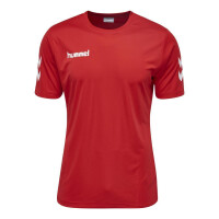 HUMMEL CORE POLYESTER TEE TRUE RED 103756-3062