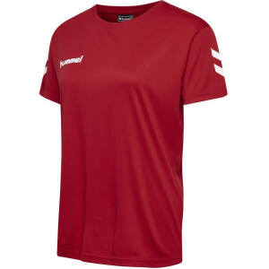 HUMMEL CORE POLY TEE WOMAN S/S TRUE RED 203435-3062