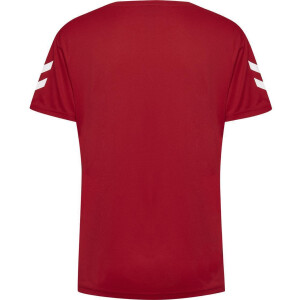 HUMMEL CORE POLY TEE WOMAN S/S TRUE RED 203435-3062