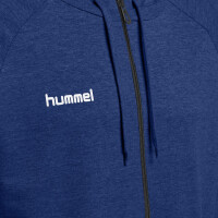 Hummel HMLGO COTTON HOODIE TRUE BLUE 203508-7045