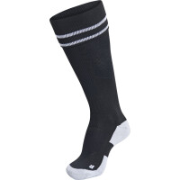 Hummel ELEMENT FOOTBALL SOCK  BLACK/WHITE 204046-2114