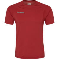 Hummel HML FIRST PERFORMANCE JERSEY S/S TRUE RED 204500-3062