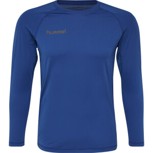Hummel HML FIRST PERFORMANCE JERSEY L/S TRUE BLUE 204502-7045