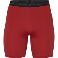 Hummel HML FIRST PERFORMANCE TIGHT SHORTS TRUE RED 204504-3062