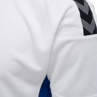 Hummel hmlAUTHENTIC POLY JERSEY S/S WHITE/TRUE BLUE 204919-9368