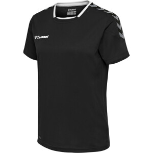 Hummel hmlAUTHENTIC POLY JERSEY WOMAN S/S BLACK/WHITE...