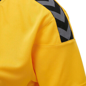 Hummel hmlAUTHENTIC POLY JERSEY WOMAN S/S SPORTS YELLOW/BLACK 204921-5115