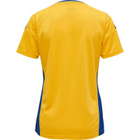 Hummel hmlAUTHENTIC POLY JERSEY WOMAN S/S SPORTS YELLOW/TRUE BLUE 204921-5167
