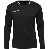 Hummel hmlAUTHENTIC POLY JERSEY L/S BLACK/WHITE 204922-2114