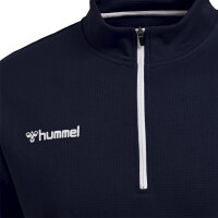 Hummel hmlAUTHENTIC HALF ZIP SWEATSHIRT MARINE 204927-7026