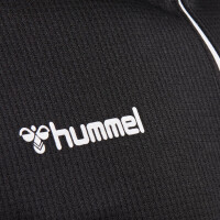 Hummel hmlAUTHENTIC KIDS HALF ZIP SWEATSHIRT BLACK/WHITE 204928-2114