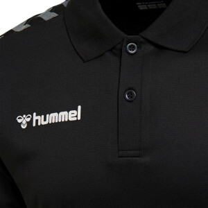 Hummel hmlAUTHENTIC FUNCTIONAL POLO BLACK/WHITE 205382-2114