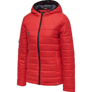 HUMMEL hmlNORTH QUILTED HOOD JACKET WOMAN TRUE RED...