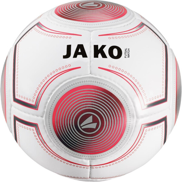 JAKO Spielball Futsal weiß/anthrazit/flame-420g 2334-18