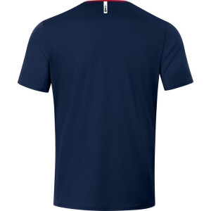 JAKO Herren T-Shirt Champ 2.0 marine/chili rot 6120-91