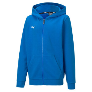 PUMA teamGOAL 23 Casuals Hooded Jacket Jr Electric Blue...