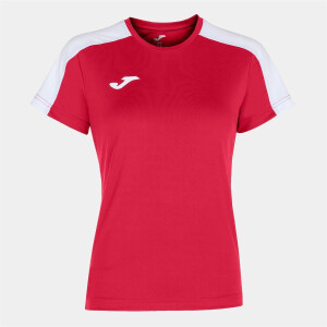 JOMA ACADEMY T-SHIRT RED-WHITE S/S 901141.602
