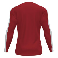 JOMA ACADEMY T-SHIRT RED-WHITE L/S 101658.602
