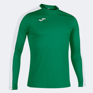 JOMA ACADEMY T-SHIRT GREEN-WHITE L/S 101658.452