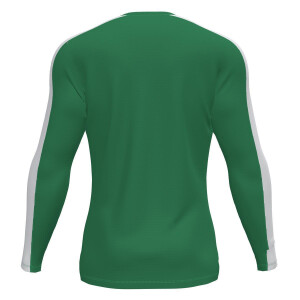 JOMA ACADEMY T-SHIRT GREEN-WHITE L/S 101658.452