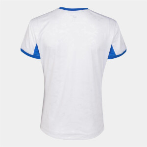 JOMA TOLETUM II T-SHIRT WHITE-ROYAL S/S 901045.207