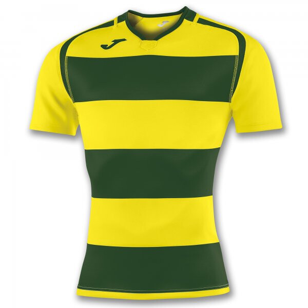 JOMA T-SHIRT PRORUGBY II GREEN-YELLOW S/S 100735.459