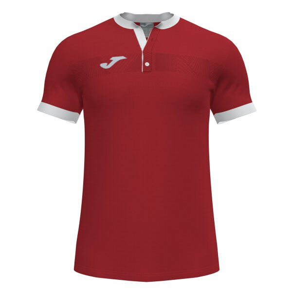 JOMA TORNEO SHORT SLEEVE POLO RED WHITE 101807.602