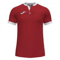 JOMA TORNEO SHORT SLEEVE POLO RED WHITE 101807.602