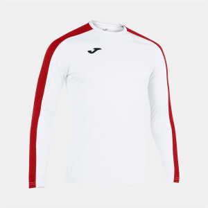JOMA ACADEMY LONG SLEEVE T-SHIRT WHITE RED 101658.206