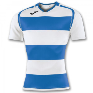 JOMA T-SHIRT PRORUGBY II ROYAL-WHITE S/S 100735.700