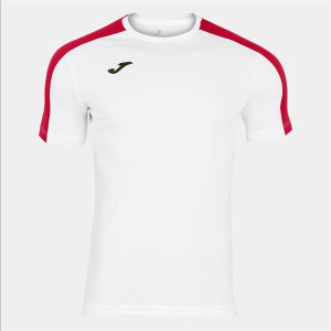 JOMA ACADEMY SHORT SLEEVE T-SHIRT WHITE RED 101656.206