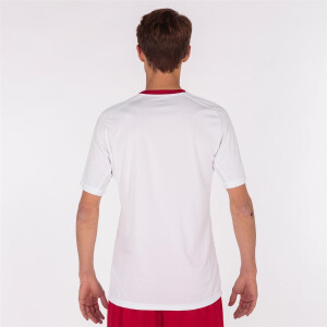 JOMA TIGER III SHORT SLEEVE T-SHIRT WHITE RED 101903.206