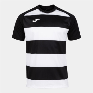 JOMA PRORUGBY II SHORT SLEEVE T-SHIRT BLACK WHITE 102219.102