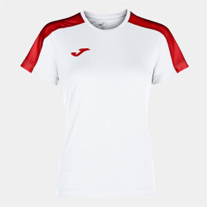 JOMA ACADEMY SHORT SLEEVE T-SHIRT WHITE RED 901141.206